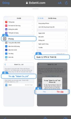 tải ứng dụng 8xbet về điện thoại nhanh chóng và đơn giản 2 cài đặt app 8xbet trên ios