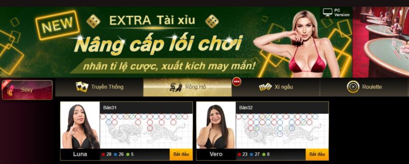 cách chơi rồng hổ jun88 đơn giản và hiệu quả nhất 2 chọn bàn chơi rồng hổ jun88