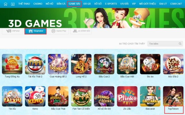 trải nghiệm cá cược cùng jun88: 7 up 7 down jun88 1 chọn sảnh chơi 7 up 7 down jun88
