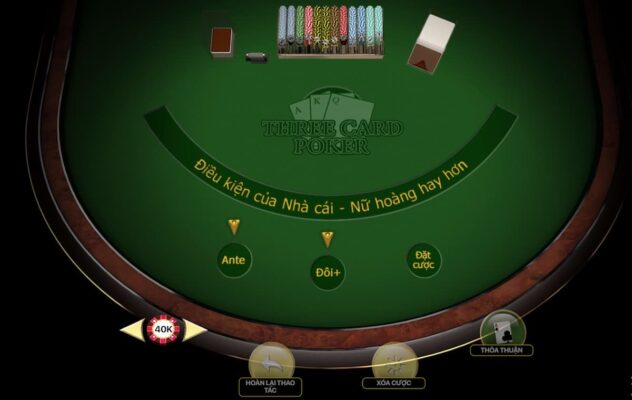 hướng dẫn chơi poker 3 lá 188bet đơn giản và hiệu quả 5 đặt cược poker 3 lá 188bet