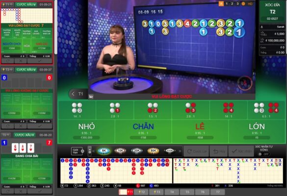hướng dẫn chơi xóc đĩa 188bet cho tân binh chi tiết nhất 4 đặt cược vào bàn chơi xóc đĩa 188bet