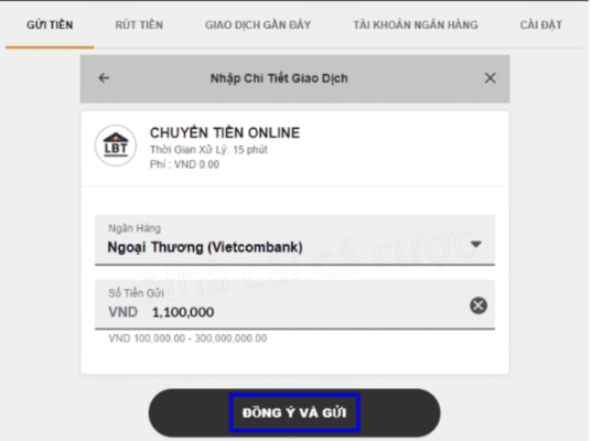 nạp tiền 188bet: nhận ưu đãi hấp dẫn ngay hôm nay! 5 điền thông tin người gửi
