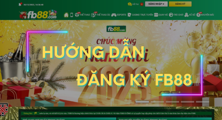 hướng dẫn đăng ký fb88