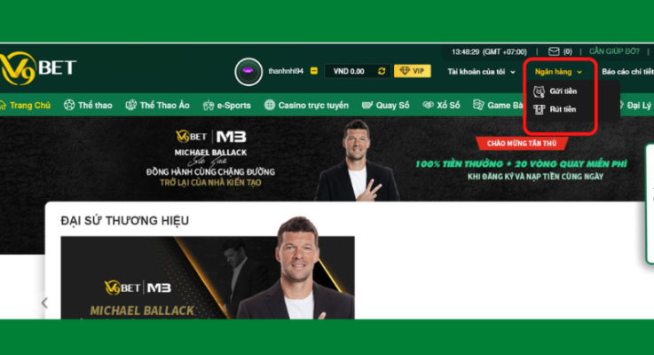 hướng dẫn rút tiền v9bet an toàn về tài khoản 2 người chơi chọn mục rút tiền v9bet