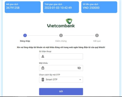 nạp tiền bk8: hướng dẫn nhanh chóng & đáng tin cậy 4 đăng nhập internet banking nạp tiền bk8