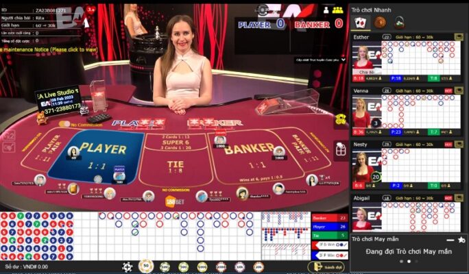 cách chơi baccarat 188bet: hướng dẫn chi tiết và hiệu quả 3 bàn chơi baccarat 188bet