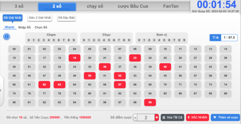 hướng dẫn chơi lô đề chi tiết trên v9bet 4 chọn số đề v9bet