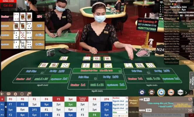 hướng dẫn chơi three face fb88 chi tiết dễ hiểu nhất 4 bàn chơi three face fb88