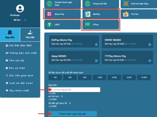 cách nạp tiền shbet nhanh chóng và đơn giản 11 gửi tiền shbet qua ví điện tử