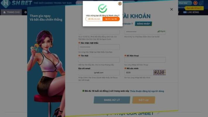 hướng dẫn đăng ký shbet chi tiết dễ hiểu từng bước 4 hoàn tất shbet đăng ký tài khoản