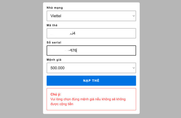 hướng dẫn nạp tiền 789bet đơn giản cho tài khoản gold 7 hoàn thành thông tin để nạp tiền 789bet